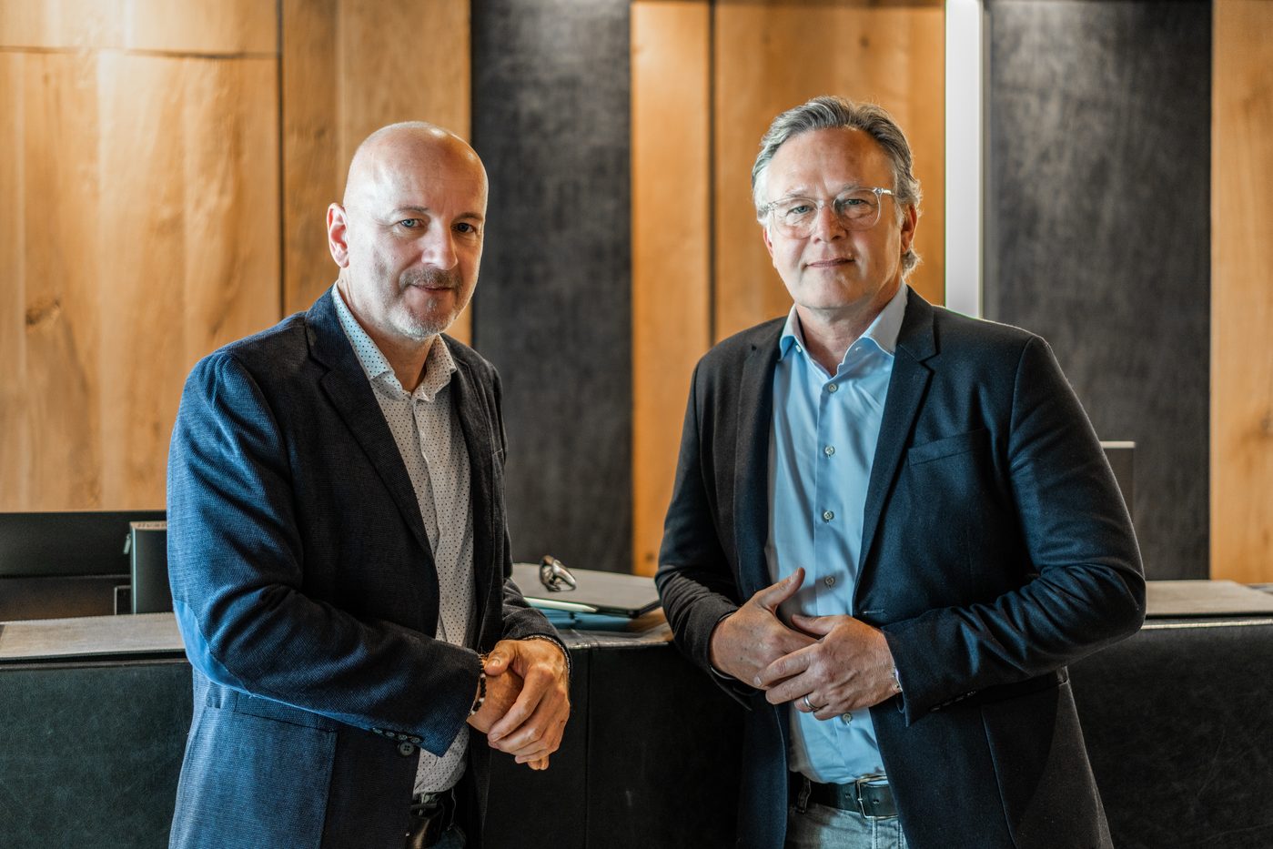 Werner Ackermann und Michael Anfang — Kooperationspartnerschaft